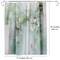 Americanflat 71" x 74" Shower Curtain, Leaf It Alone by Christine Olmstead